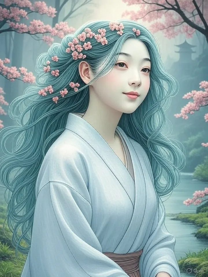 Celestial maiden Amorōnagu