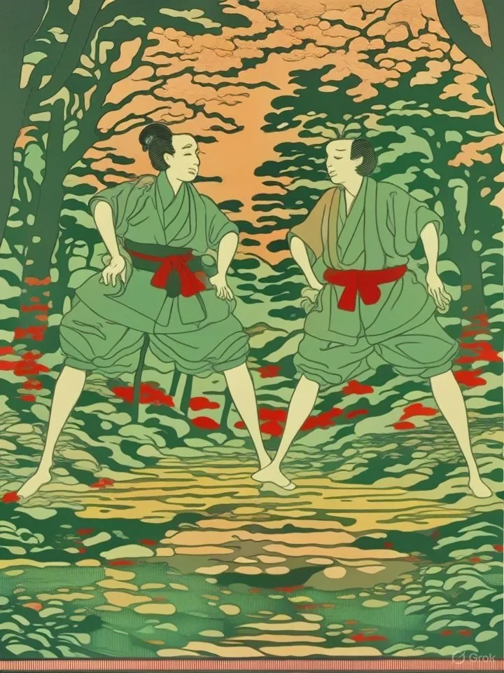Gentle yokai pair of sea