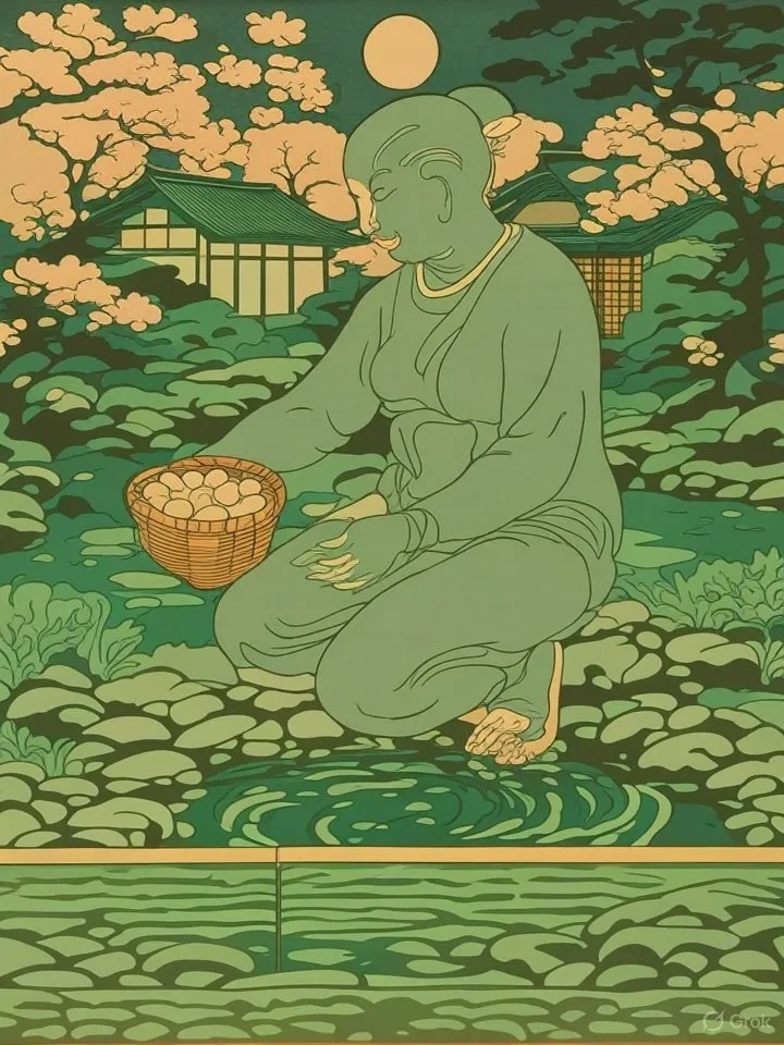 Bean-washing yokai