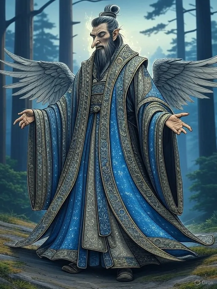 Magical tengu robes