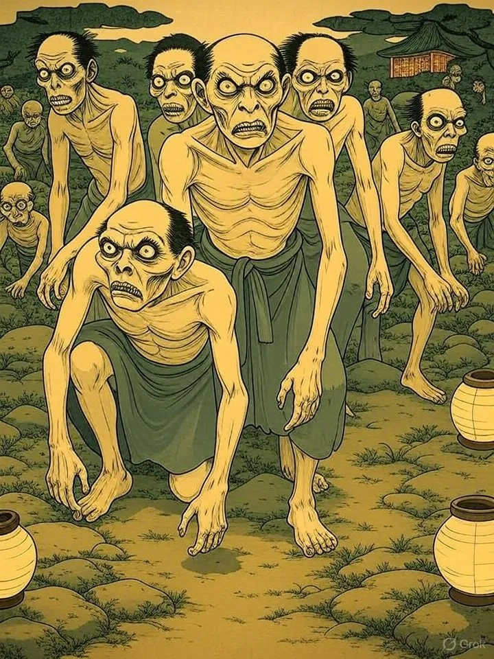 Gaki Buddhist monster