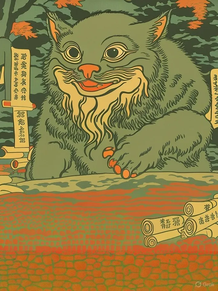 Wisdom beast art