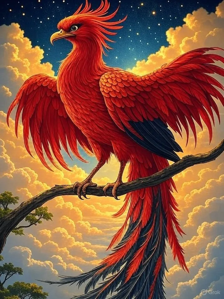 Imperial phoenix art
