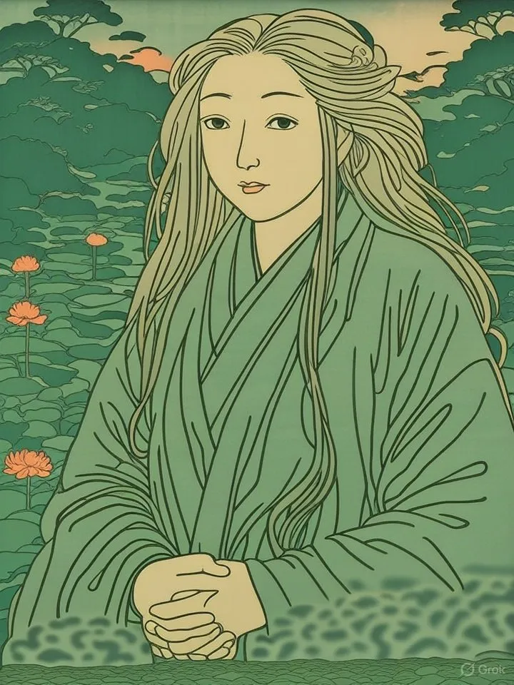 Peaceful ancestor spirit