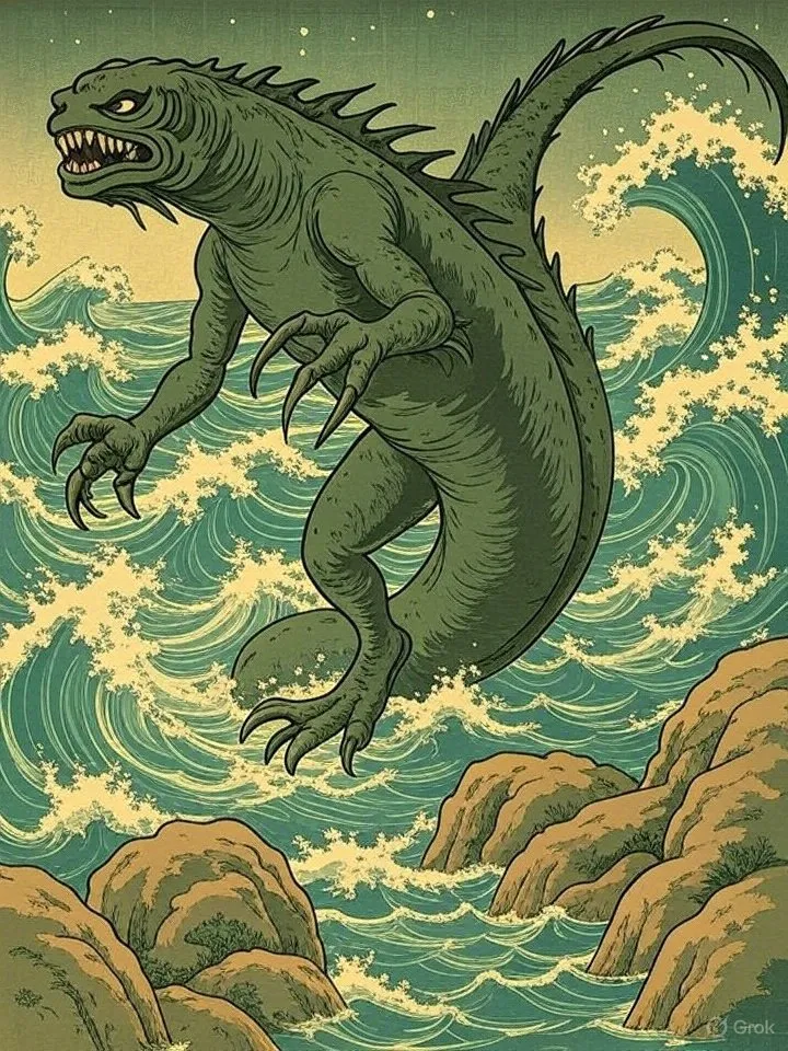Ocean yokai isonade