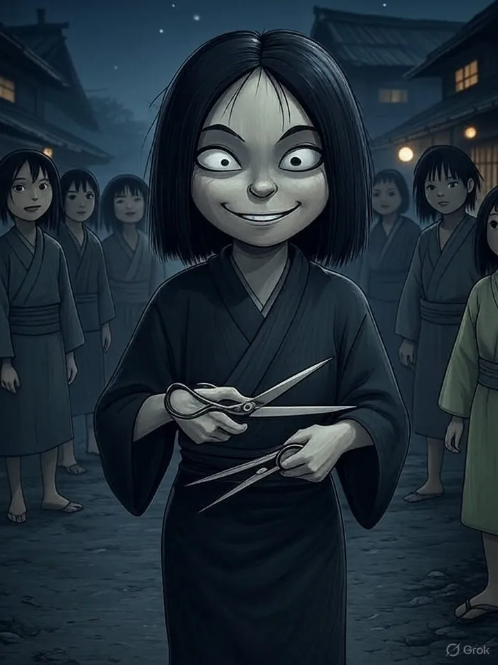 Hair-cutting yokai