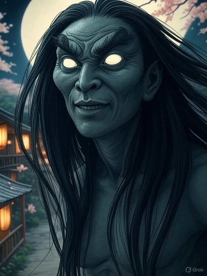 Flying head yokai