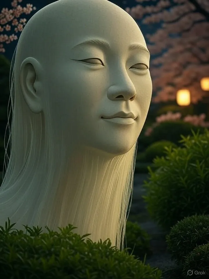 Spirit face yokai