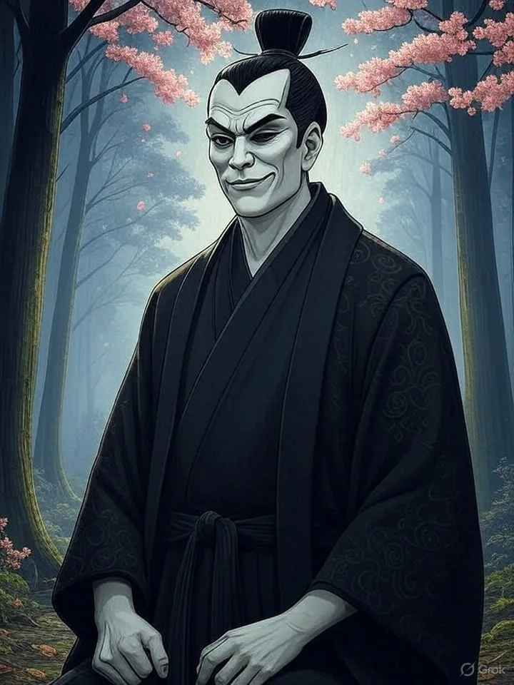 Shinigami spirit illustration