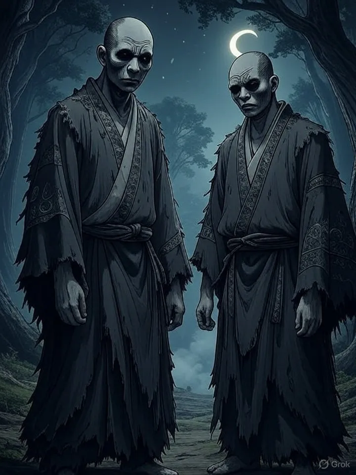 Corrupted monk yokai