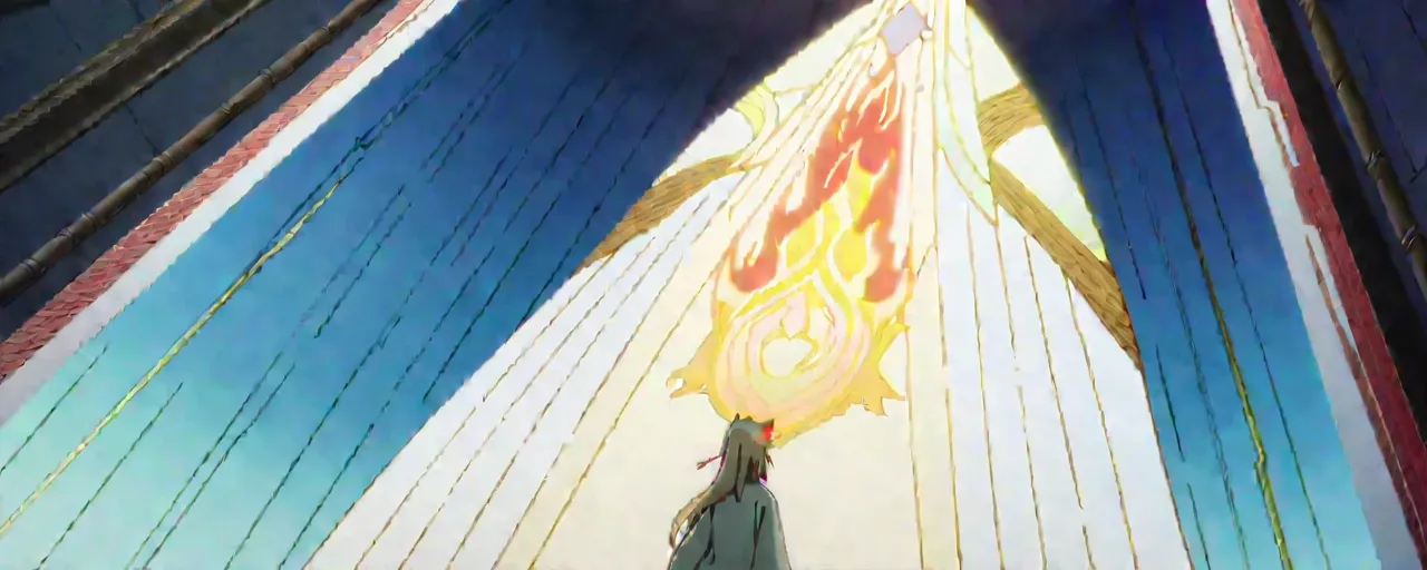 Illustrated folktale banner for Akurojin-no-hi