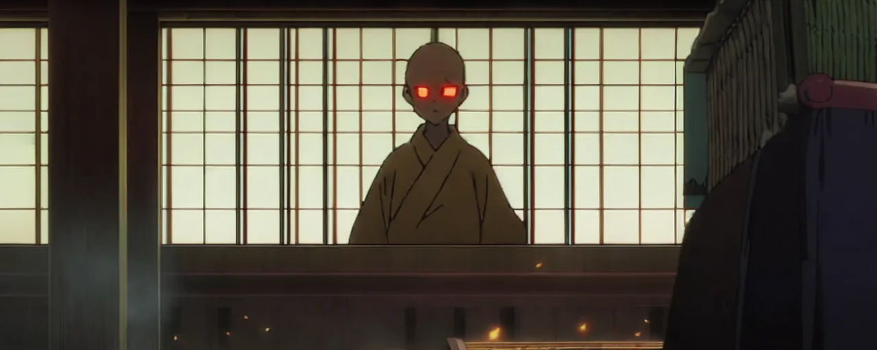 Illustrated folktale banner for Hitotsume-kozō