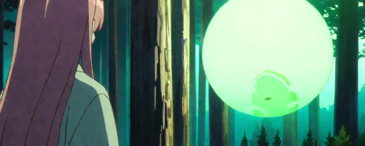Illustrated folktale banner for Kodama